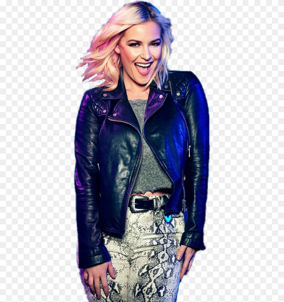 Renee Young, Clothing, Coat, Jacket, Face Png Image