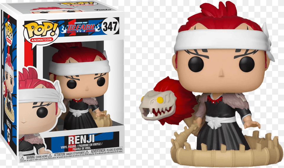 Renji With Bankai Sword Funko Pop Vinyl Figure Funko Pop Renji Bankai, Baby, Person, Face, Head Png Image