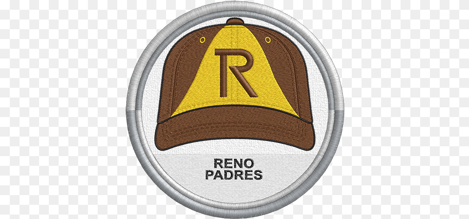 Reno Padres San Antonio Missions Logo, Badge, Baseball Cap, Cap, Clothing Png