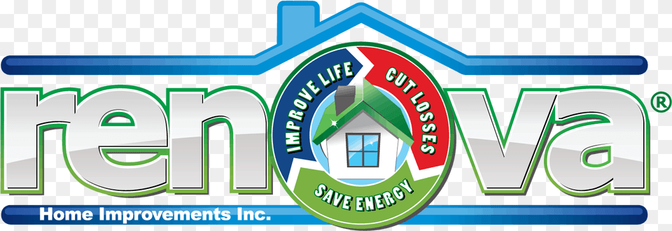 Renova Home Improvements Vertical, Logo, Dynamite, Weapon Png Image