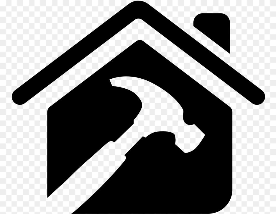 Renovation Black And White Renovation Icon, Gray Free Png