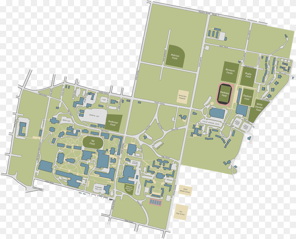 Rensselaer Polytechnic Institute Rpi Campus Map, Chart, Diagram, Plan, Plot Png