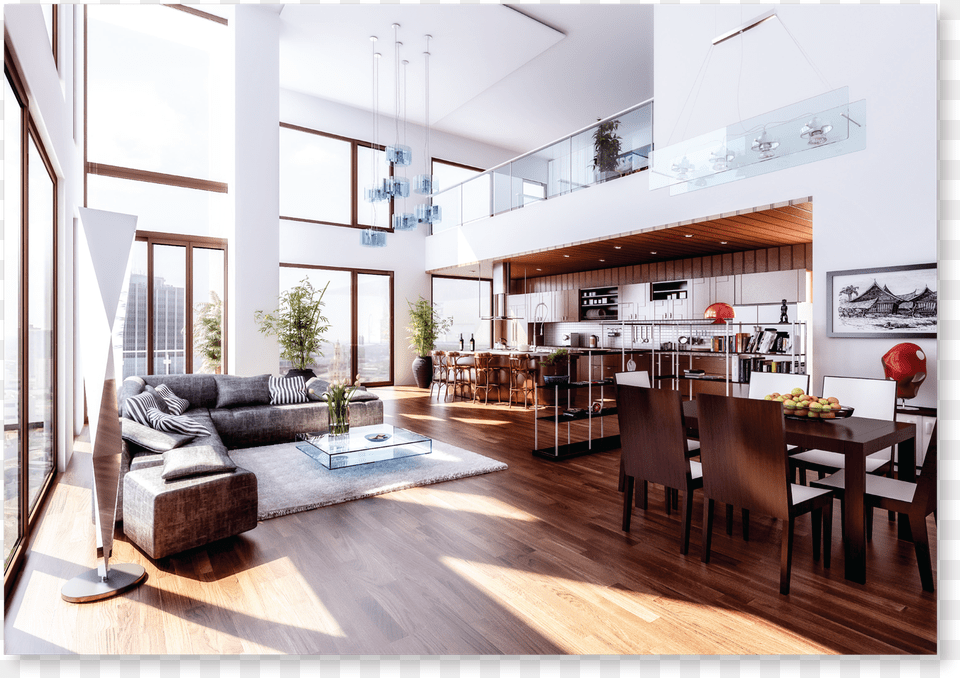Rent A Party Loft Montreal, Architecture, Table, Room, Living Room Free Transparent Png