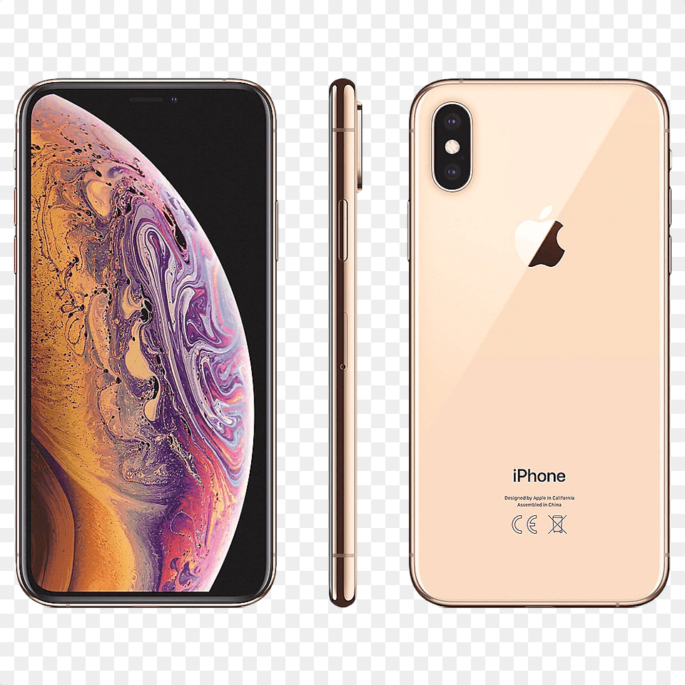 Rent Apple Iphone Xs Max 64gb From U20ac3990 Per Month Iphone Xs Gold, Electronics, Mobile Phone, Phone Png