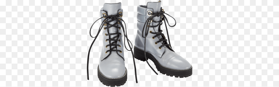 Rent Stuart Weitzman Periwinkle Combat Boots With Gold Work Boots, Clothing, Footwear, Shoe, Ammunition Png