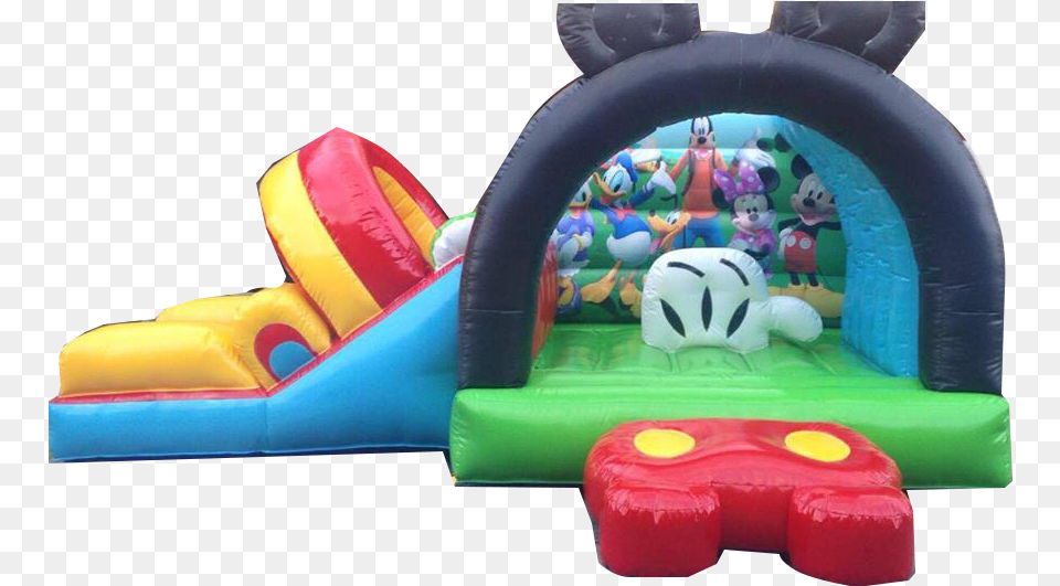 Renta Brincolin Casa De Mickeytitle Renta Brincolin Inflatable, Play Area, Indoors, Person Png