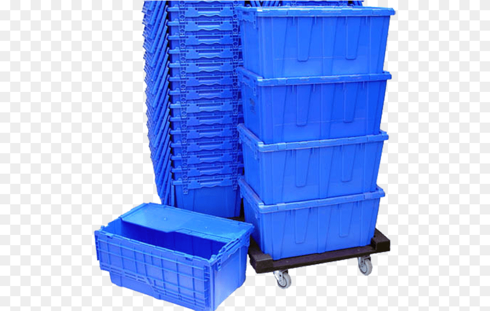 Rental Blue Crates Box, Plastic, Crate Free Transparent Png