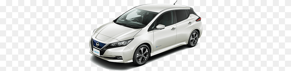 Rental Cars In Japan Nissan Leaf Pearl White Black, Car, Sedan, Transportation, Vehicle Free Png Download