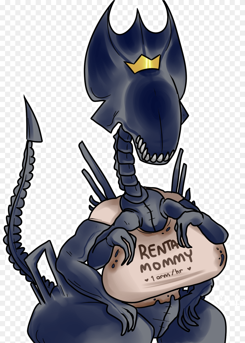 Rental Xenomorph Mommy Big Tit Xenomorph Queen, Electronics, Hardware, Baby, Person Free Transparent Png