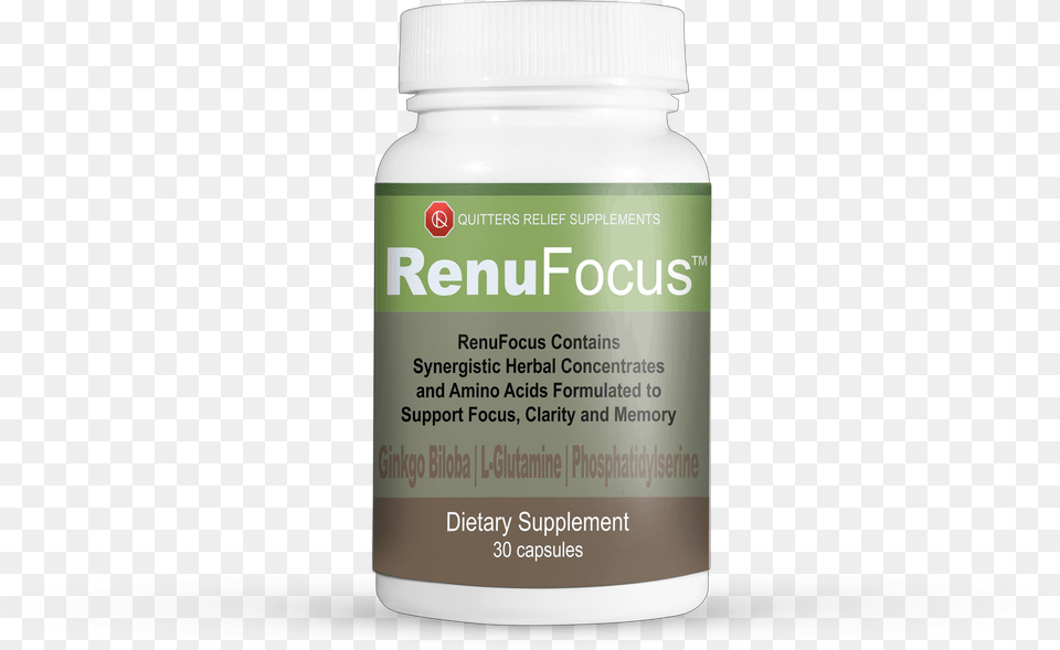 Renufocus Single Bottle Medicinal Mushroom, Herbal, Herbs, Plant, Astragalus Free Transparent Png