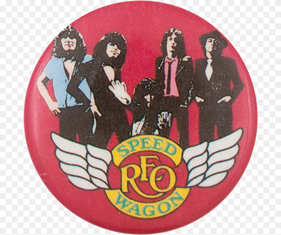 Reo Speed Wagon Music Button Museum Label, Badge, Logo, Symbol, Adult Png