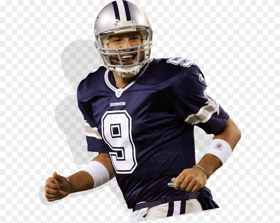 Repasando El Juego Nfl 11x14 Deluxe Photo Frame Tony Romo Dallas Cowboys, Sport, Playing American Football, Person, Helmet Free Transparent Png