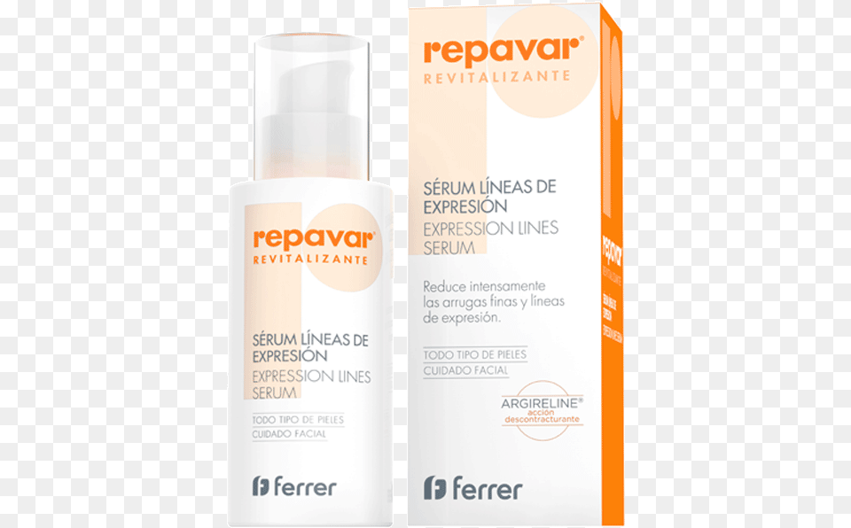 Repavar Revitalizante Srum Lneas De Expresin 30ml Cosmetics, Bottle, Sunscreen, Lotion, Perfume Free Png