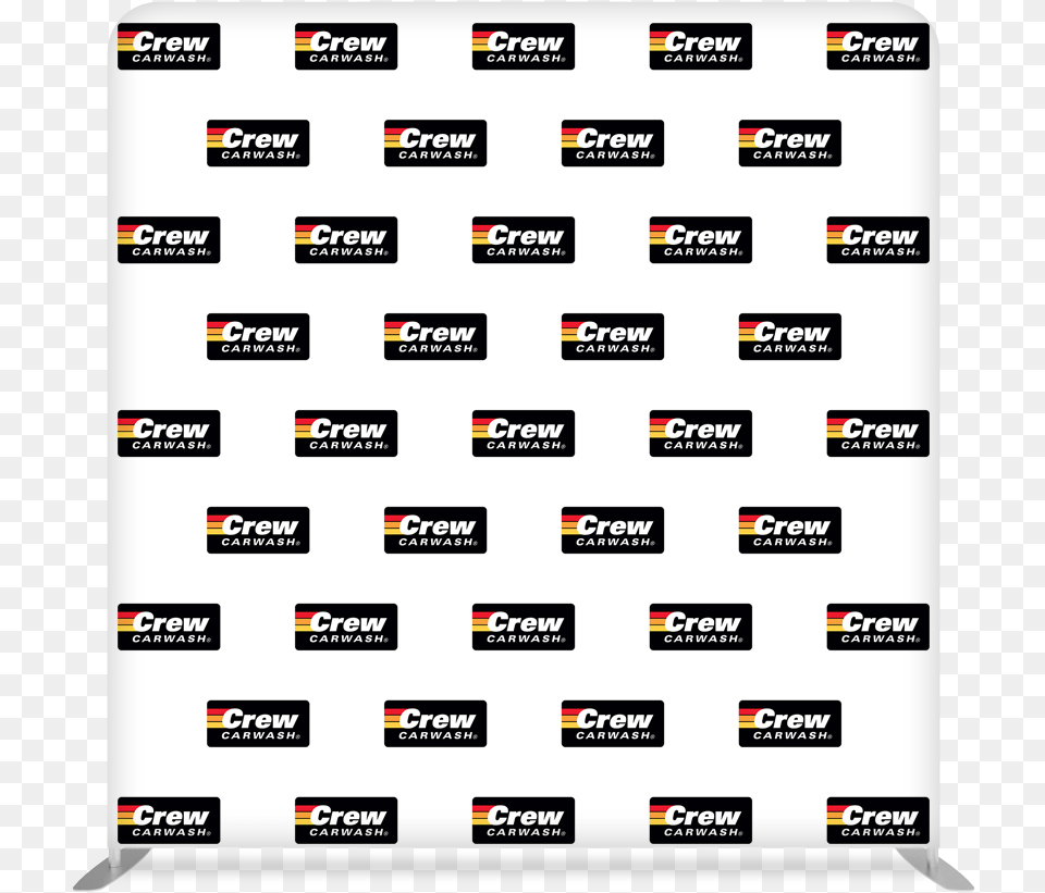 Repeat Backdrop Crew Car Wash, Sticker, Text Free Png