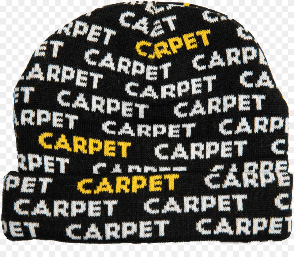 Repeat Logo Beanie U2014 Carpet Company Share For Share, Cap, Clothing, Hat Free Png