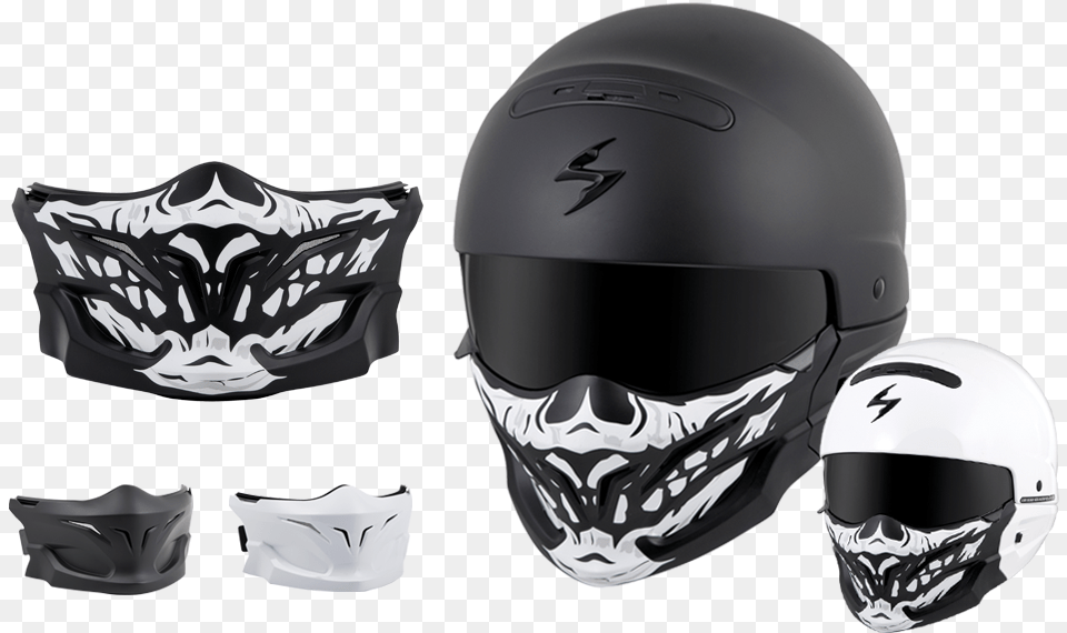 Replacement Amp Optional Face Masks Scorpion Covert Face Mask, Crash Helmet, Helmet Png Image