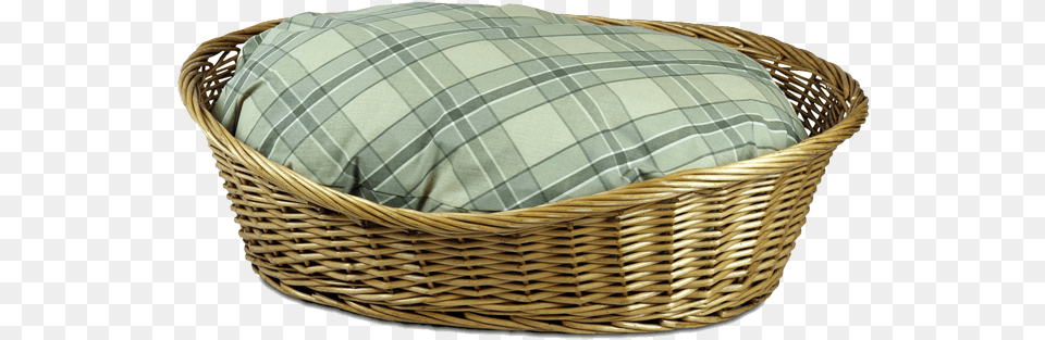 Replacement Cover U2013 Wicker Dog Basket Pluspng Dog Bed Basket, Cushion, Home Decor, Crib, Furniture Free Transparent Png