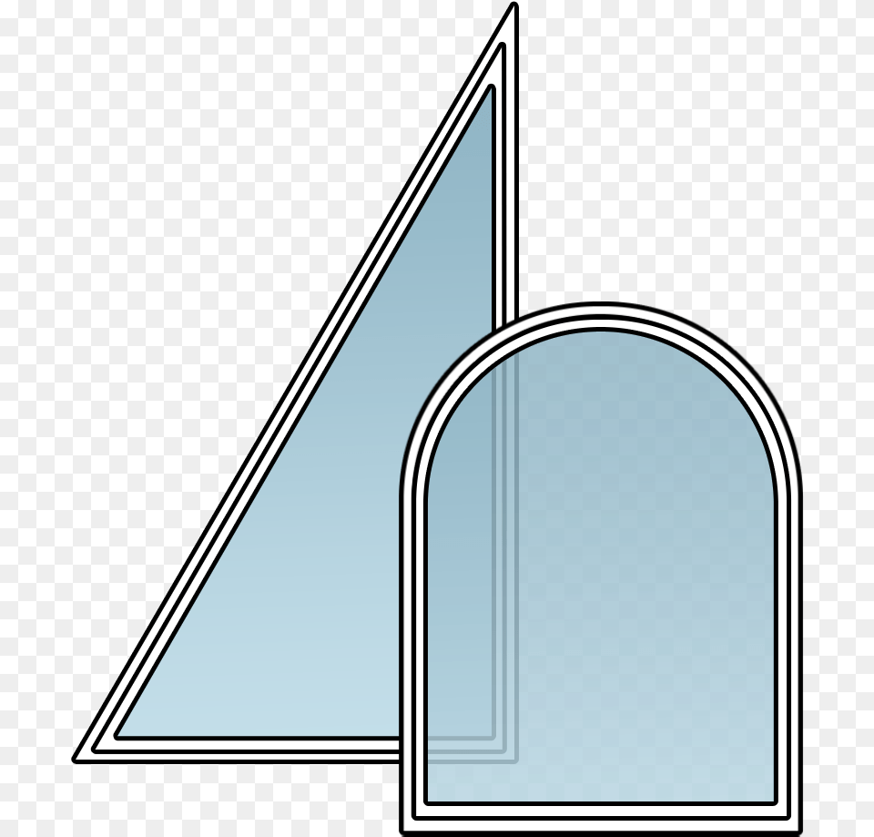 Replacement Windows Vertical, Triangle, Arch, Architecture Png
