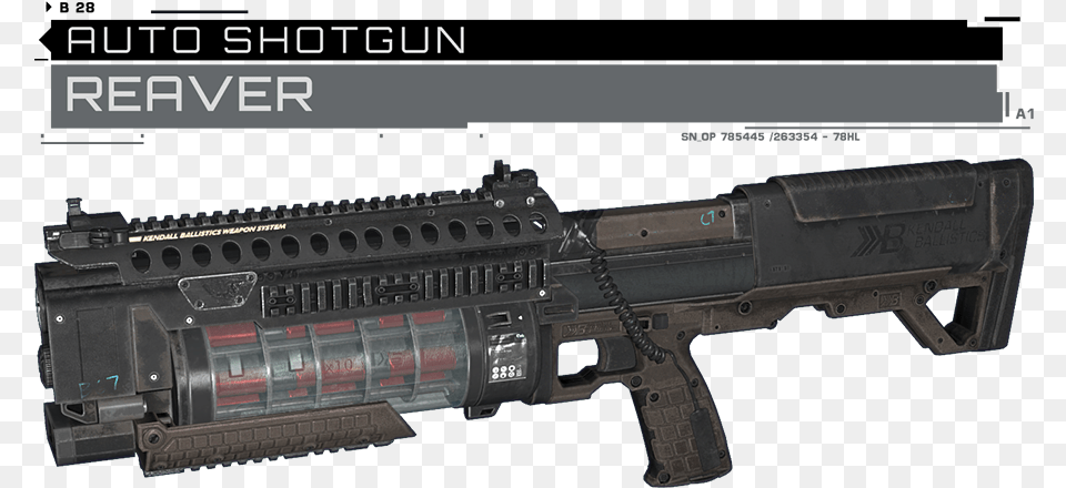 Replaces Auto Shotgun With Reaver Shotgun From Call Reaver Shotgun, Firearm, Gun, Rifle, Weapon Free Png