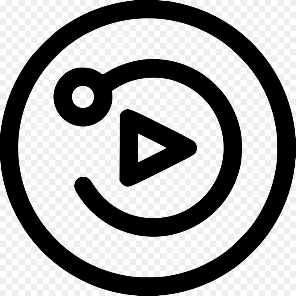 Replay Clip Restart Reload App Ui Circle, Symbol, Text, Sign, Number Free Transparent Png