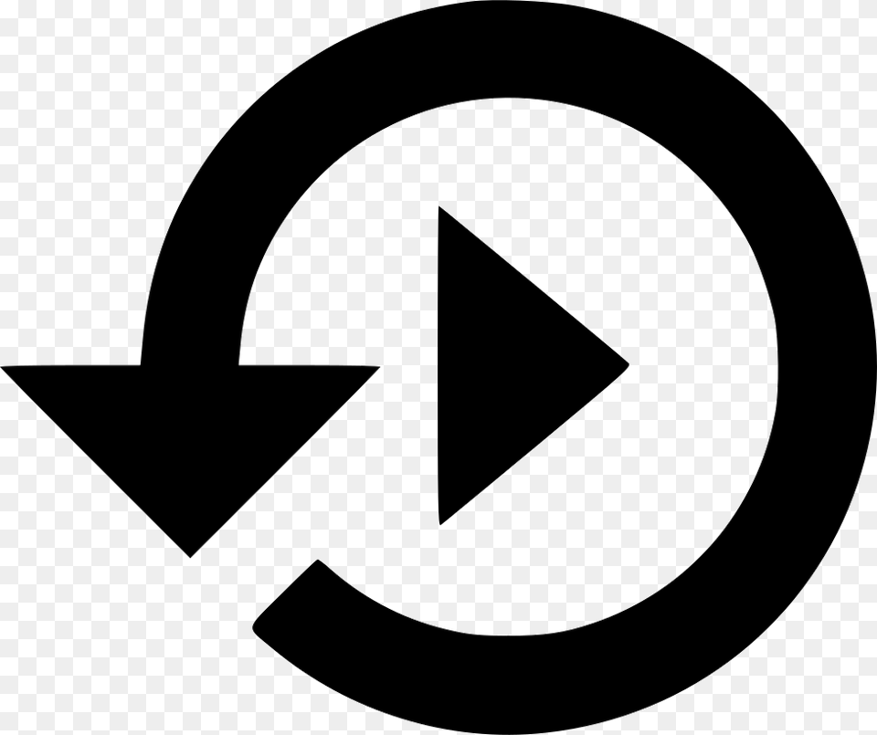Replay Icon Download, Symbol, Sign, Disk Png Image