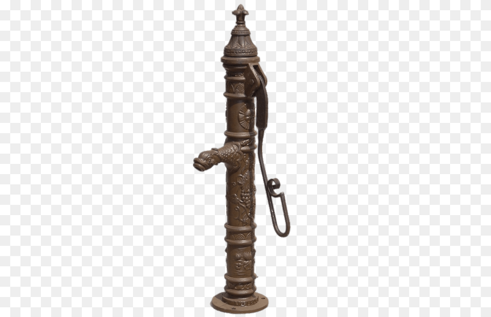 Replica Cast Iron Water Pump, Bronze, Cross, Symbol Png Image