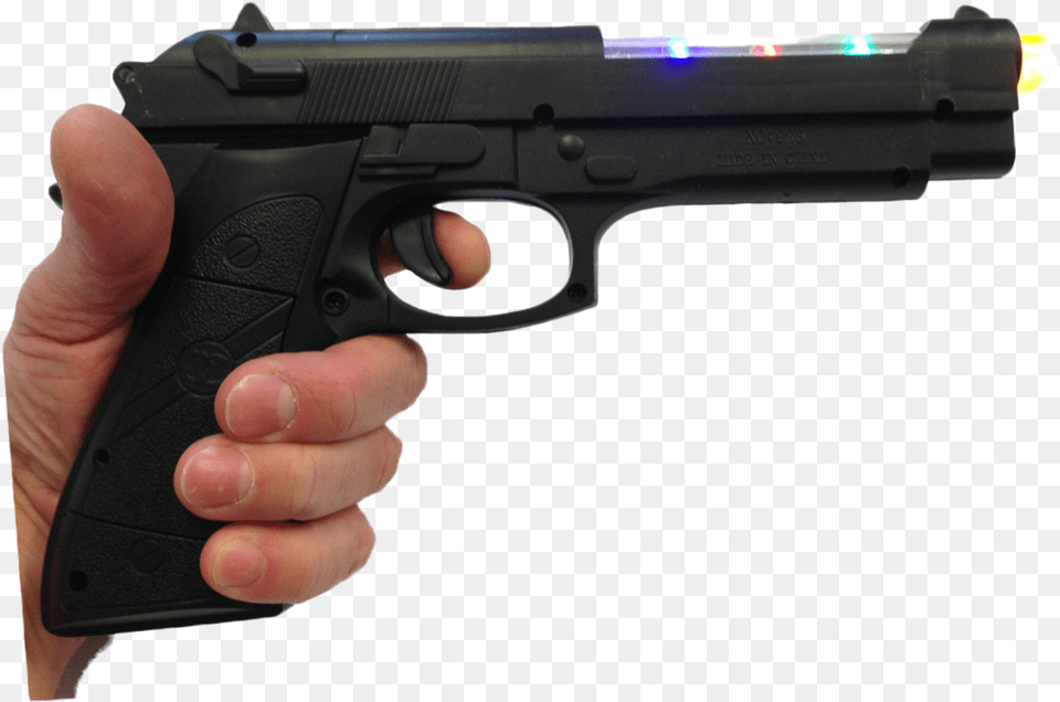 Replica Flashing Beretta Toy Gun Beretta Toy Gun, Firearm, Handgun, Weapon Free Transparent Png
