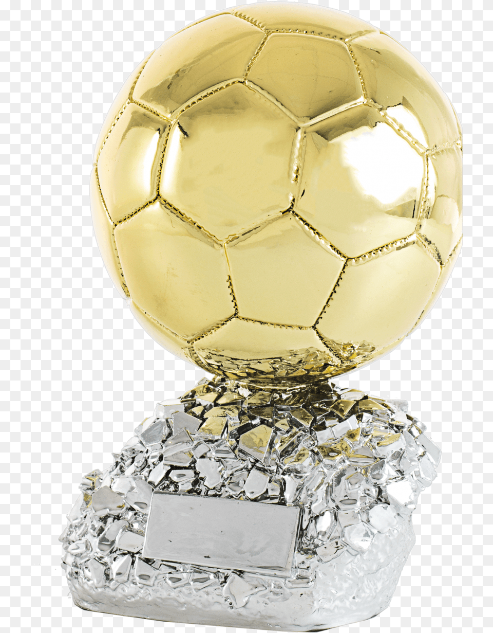 Replica Gold Ball Trophy Trofeu Bola De Ouro, Football, Soccer, Soccer Ball, Sport Free Png