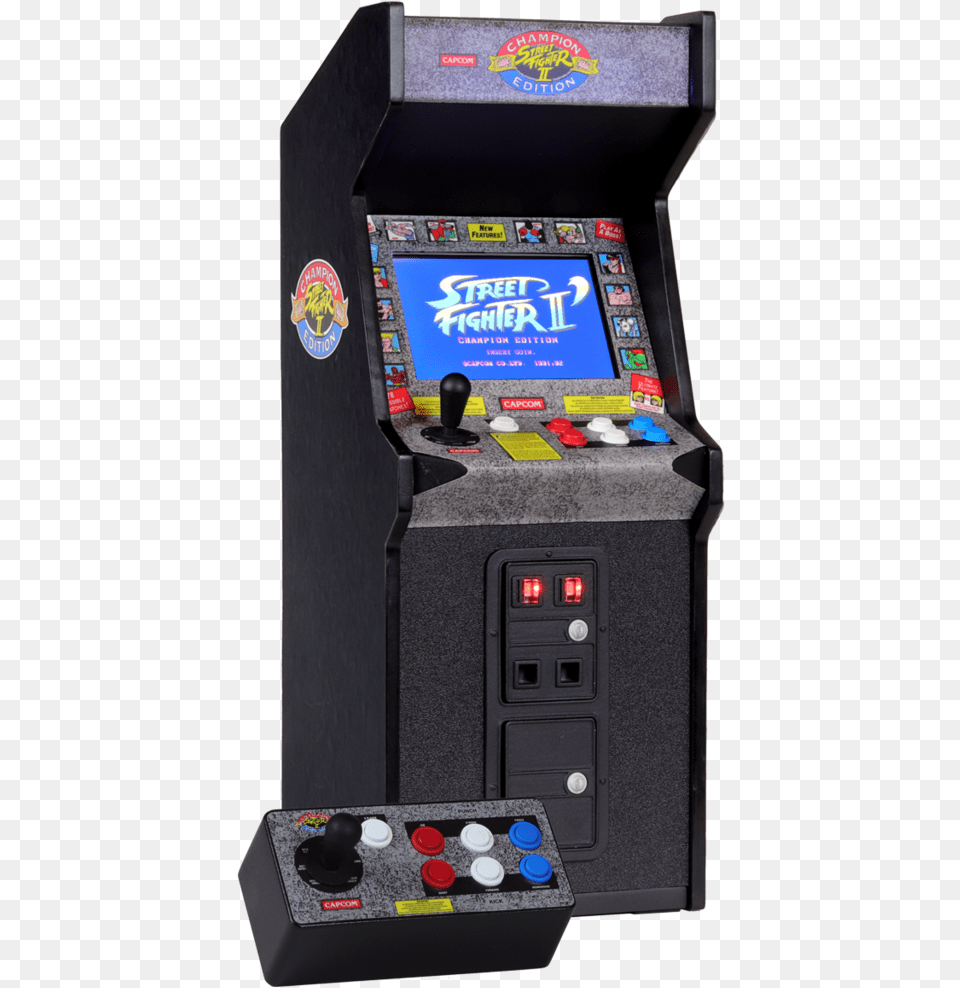 Replicade Street Fighter, Arcade Game Machine, Game, Person Free Png