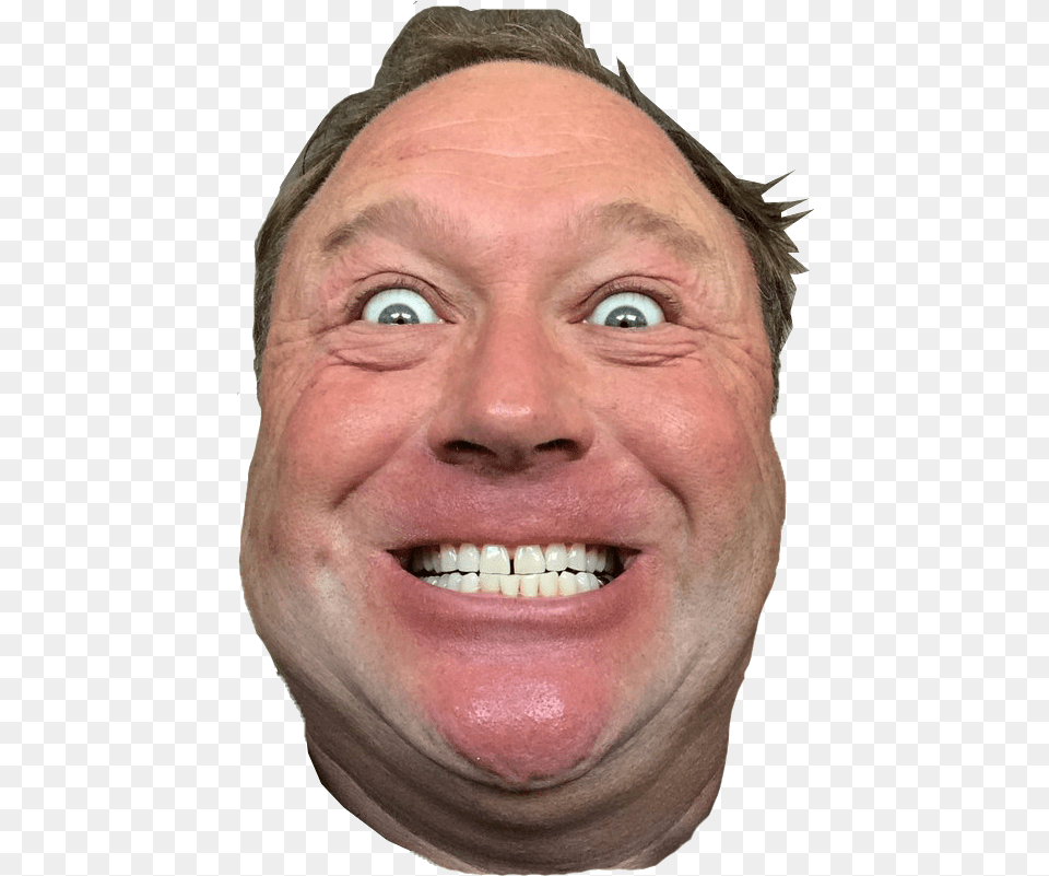 Replies 0 Retweets 0 Likes Best Alex Jones Memes, Adult, Person, Mouth, Man Png