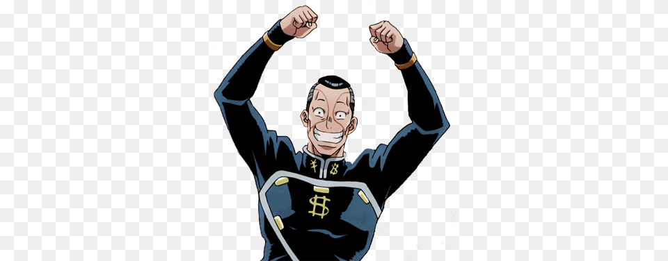 Replies 0 Retweets 0 Likes Okuyasu Nijimura, Adult, Person, Man, Male Free Png Download