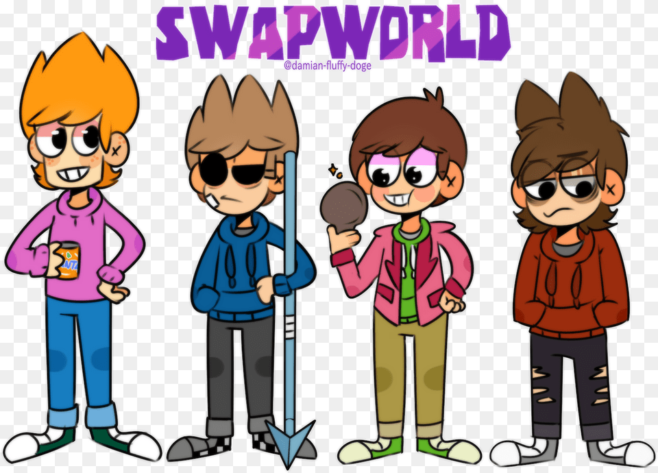 Replies 14 Retweets 40 Likes Eddsworld Swapworld Au, Book, Comics, Publication, Baby Png