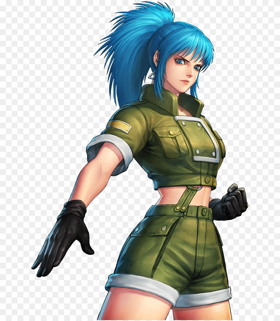 Replies 8 Retweets 22 Likes Leona The King Of Fighters, Adult, Publication, Person, Female Png Image