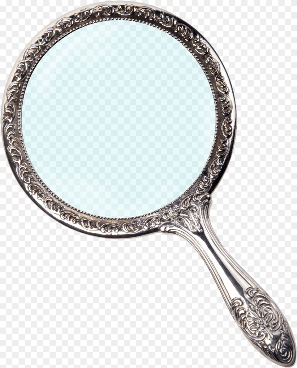 Report Abuse Antique Hand Mirror, Magnifying Png