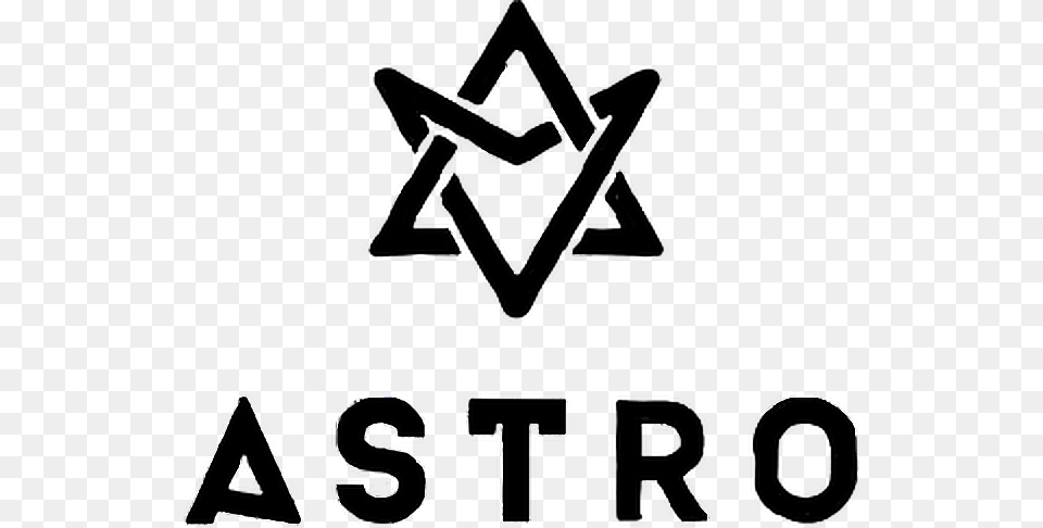 Report Abuse Astro Logo Kpop, Symbol, Text, Triangle Free Transparent Png