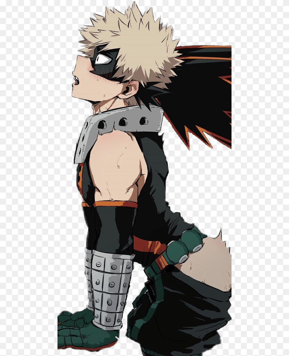 Report Abuse Bakugou Hot, Book, Comics, Publication, Person Png