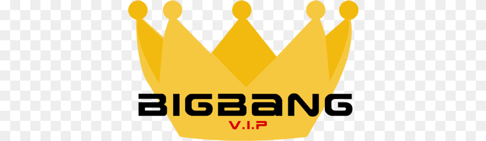 Report Abuse Bigbang Vip Logo Kpop, Accessories, Crown, Jewelry, Person Free Png Download