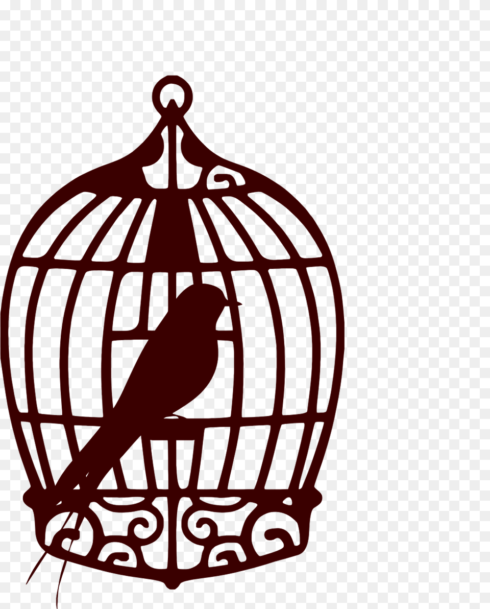 Report Abuse Bird Cage Coloring Page, Cutlery Free Png Download