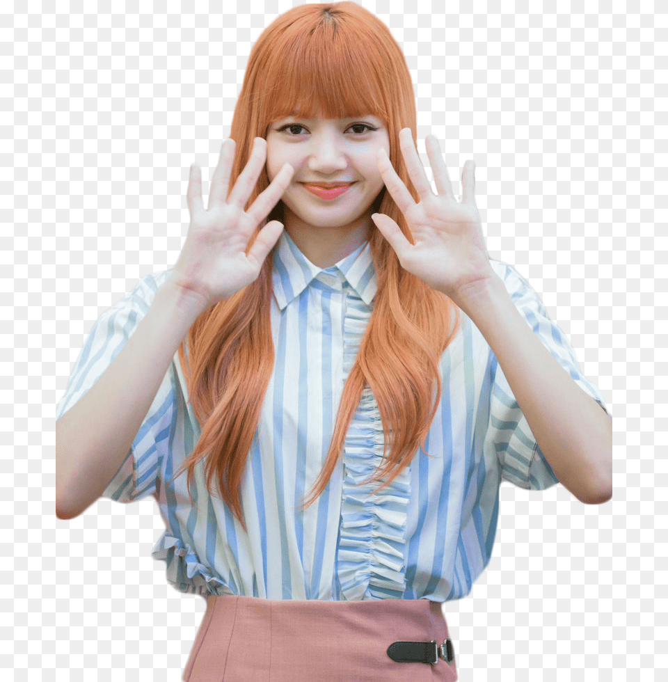 Report Abuse Blackpink Lisa Fansign Event, Clothing, Face, Head, Person Png Image