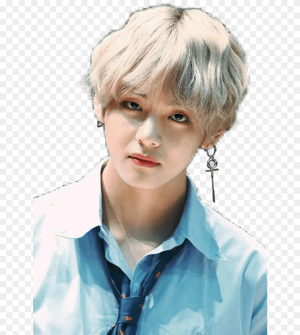 Report Abuse Bts Taehyung Bst Era, Blonde, Hair, Person, Face Png Image