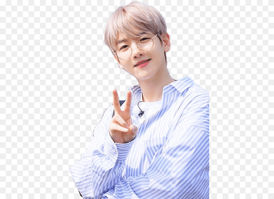 Report Abuse Byun Baekhyun Cute 2018, Hand, Photography, Person, Head Png Image