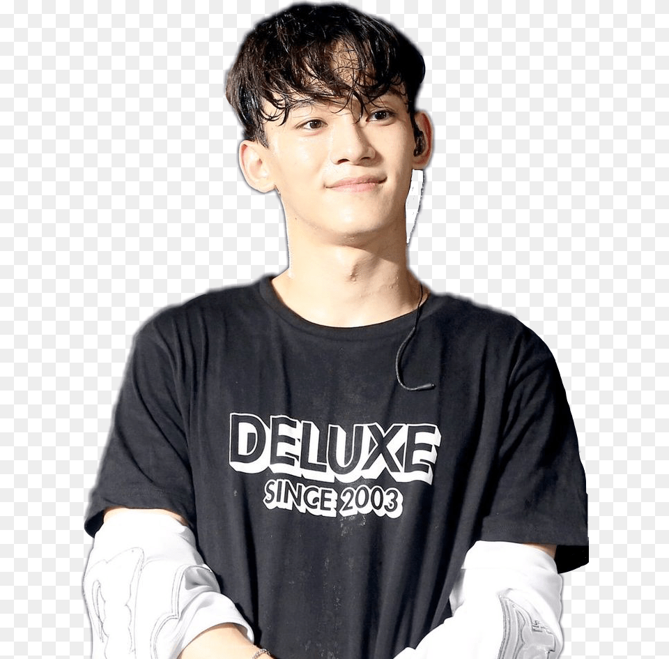 Report Abuse Chen Exo Rdium In Bkk, Body Part, T-shirt, Person, Neck Free Png Download