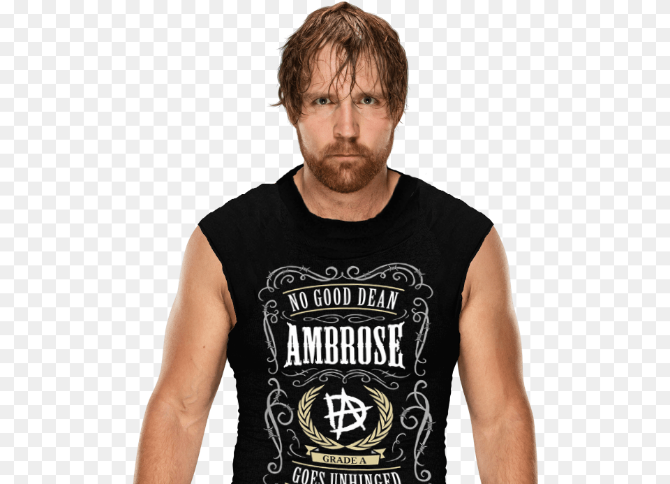 Report Abuse Dean Ambrose Universal Champion, Clothing, T-shirt, Adult, Male Free Png Download
