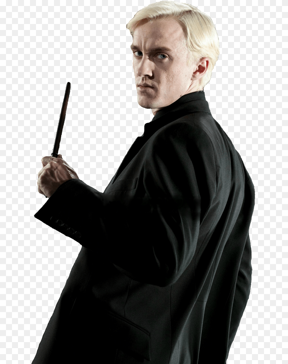 Report Abuse Draco Malfoy No Background, Portrait, Person, Clothing, Coat Png