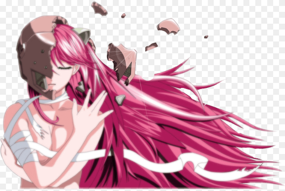 Report Abuse Elfen Lied Lucy Nyu, Publication, Book, Comics, Adult Free Png