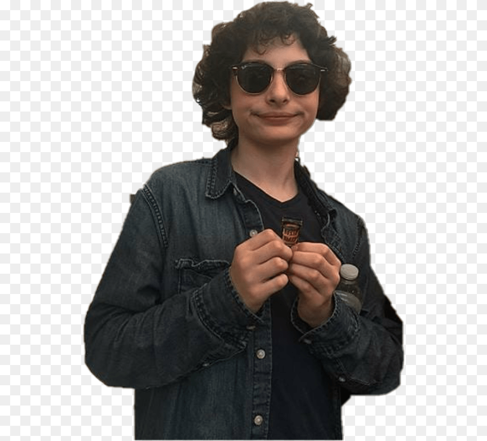 Report Abuse Finn Wolfhard Edits, Accessories, Portrait, Photography, Person Free Transparent Png