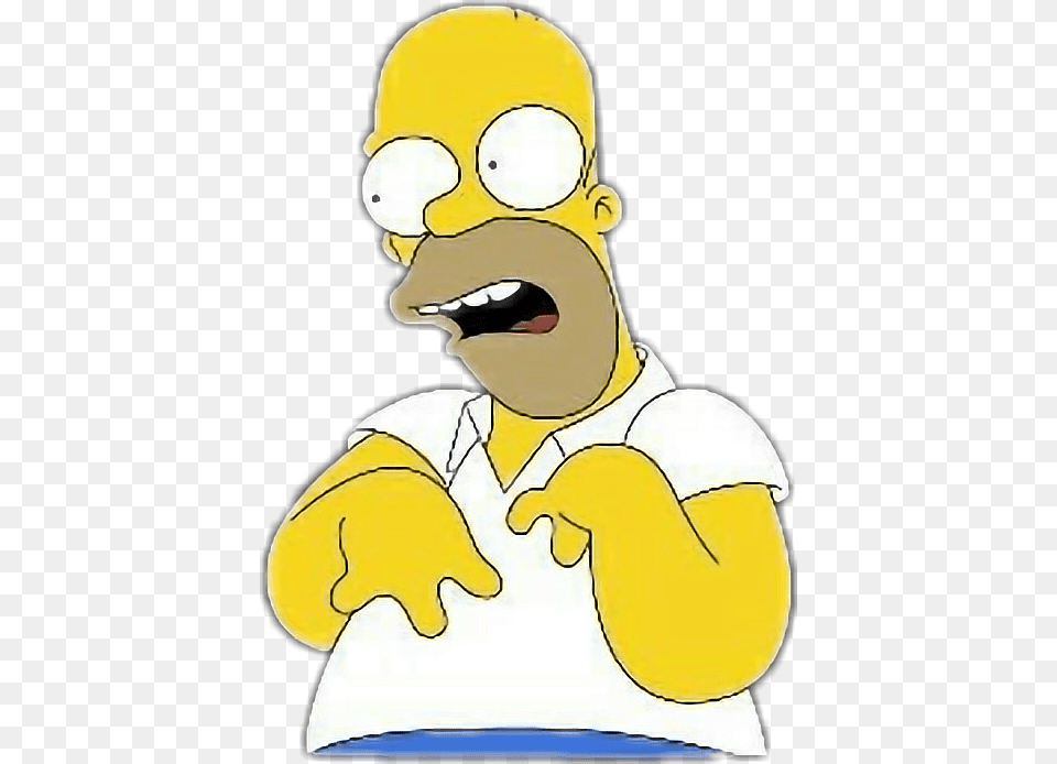 Report Abuse Homero Haciendo El Tonto, Baby, Person, Cartoon Png Image