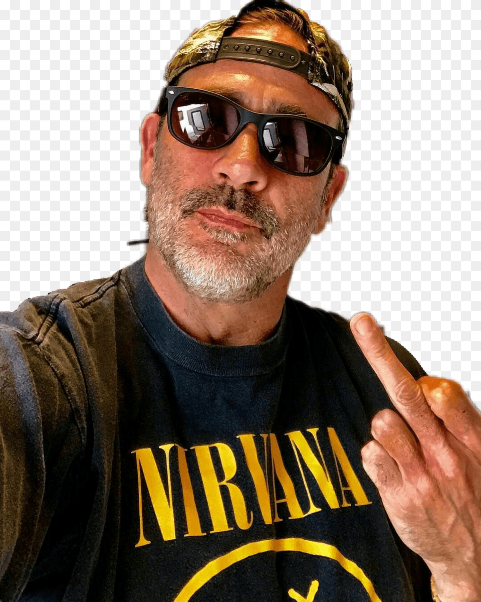 Report Abuse Jeffrey Dean Morgan And Norman Reedus Tum, Accessories, Portrait, Photography, Person Free Png