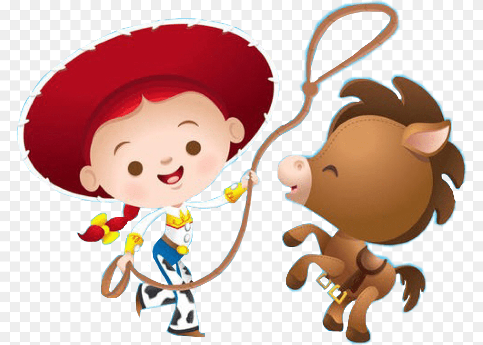 Report Abuse Jessie Toy Story Baby, Clothing, Hat, Person, Face Free Transparent Png