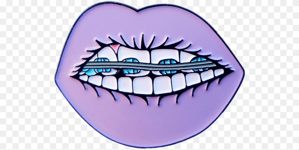 Report Abuse Lips With Braces Drawing, Body Part, Mouth, Person, Teeth Free Png Download